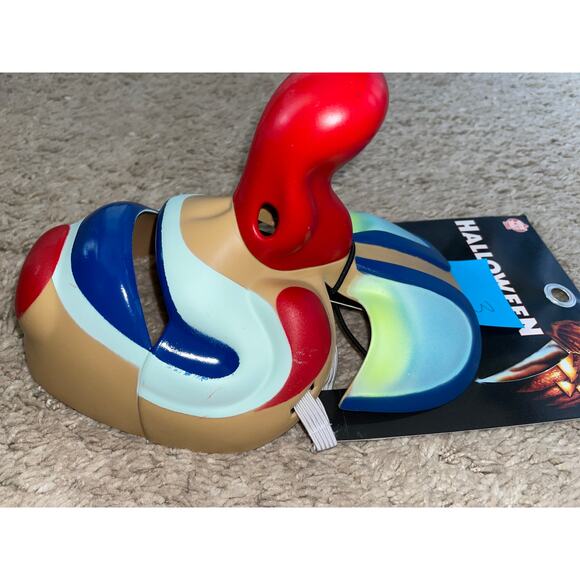 tots Halloween 1978 Young Michael Myers Clown Mask FLAWS New - Picture 4 of 4